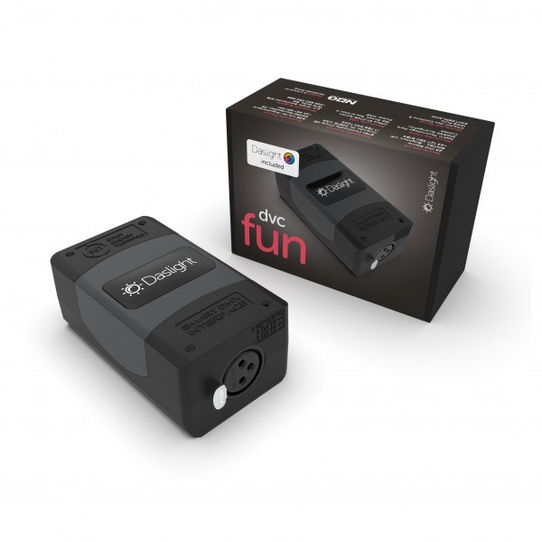 Daslight Virtual Controller DVC Fun - Controller and Packaging