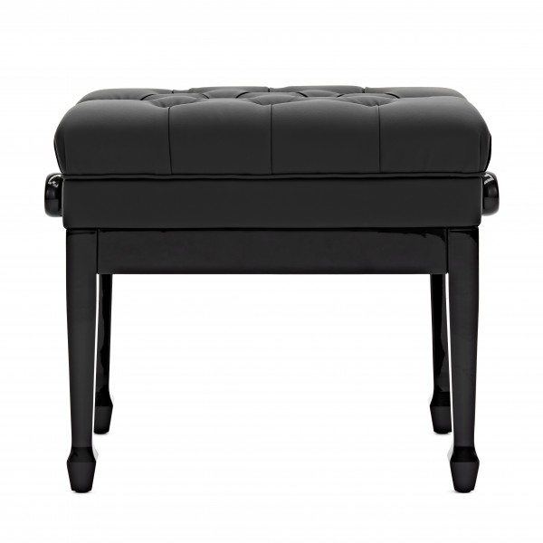Deluxe Piano Stool with Storage by Gear4music