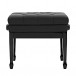 Deluxe Piano Stool with Storage by Gear4music