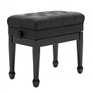 Premium Piano Stool with Storage by Gear4music