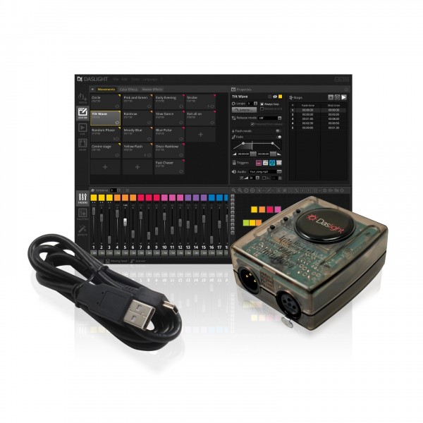 Daslight Virtual Controller DVC4 Gold