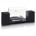 Lenco LS-500 Bluetooth Turntable Bundle, Black