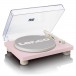 Lenco LS-50PK Turntable with Built-In Speakers, Pink