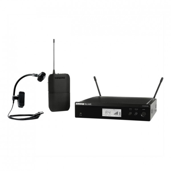 Shure BLX14R/P98H-K3E Rack Mount Wireless Instrument System - whole