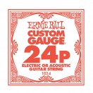 Ernie Ball 1024 Single .024 Plain Steel String