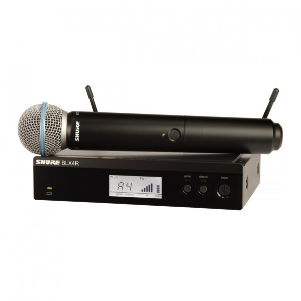 Shure BLX24R/B58-H8E Rack Mount Wireless Handheld Microphone System