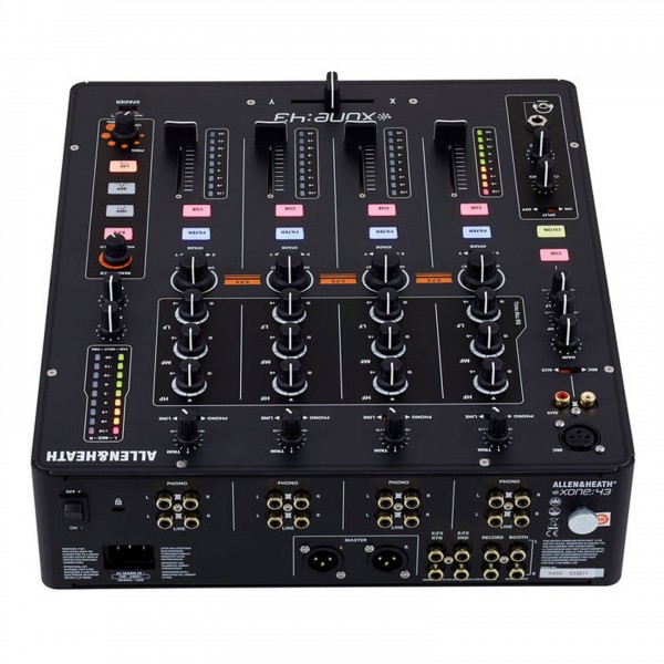Allen & Heath Xone 43 Club & DJ Mixer Back