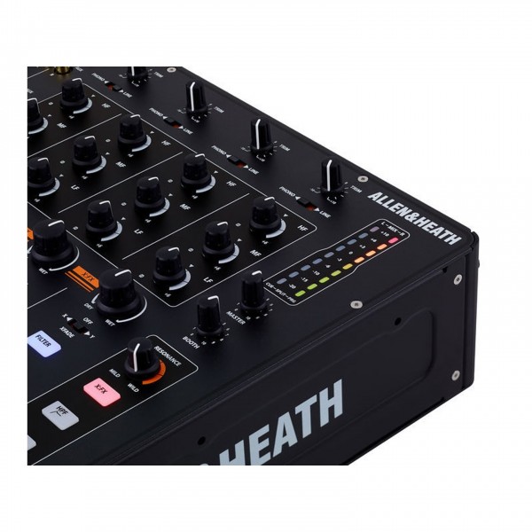 Allen & Heath Xone 43 Club & DJ Mixer Channels Close Up