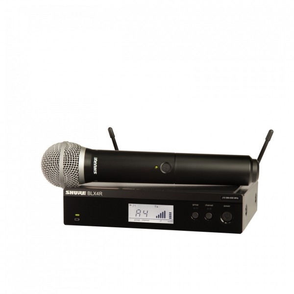 Shure BLX24R/PG58-H8E Rack Mount Wireless Handheld Microphone System