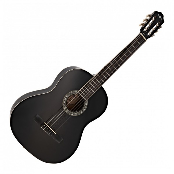 Classical Guitar, Black, by Gear4music