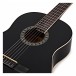 Classical Guitar, Black, by Gear4music