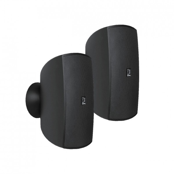 AUDAC ATEO4 4" Wall Mounted Installation Speaker, Pair, Black - BoM