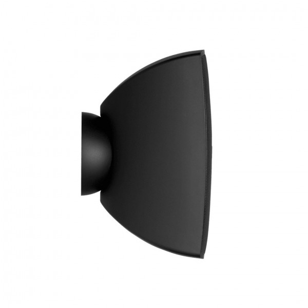 AUDAC ATEO4 4" Wall Mounted Installation Speaker, Pair, Black - side