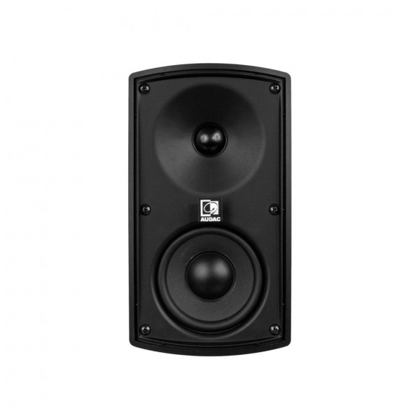 AUDAC ATEO4 4" Wall Mounted Installation Speaker, Pair, Black - no grill