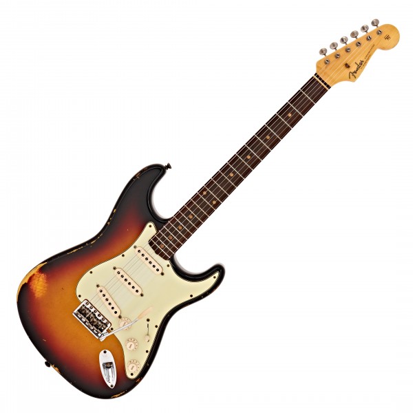 Fender Custom Shop 62 Stratocaster Relic RW, 3-Tone Sunburst