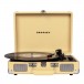 Crosley Cruiser Deluxe Portable Turntable, Fawn - Front