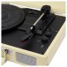 Crosley Cruiser Deluxe Portable Turntable, Fawn - Needle Close Up