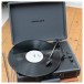 Crosley Cruiser Deluxe Portable Turntable, Slate - Lifestyle 1