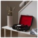 Crosley Cruiser Deluxe Portable Turntable with Bluetooth Out, Black - Lifestyle 2