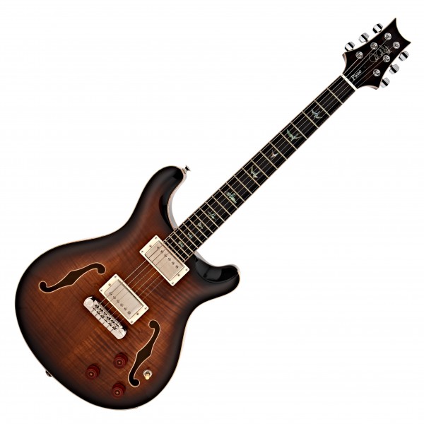 PRS SE Hollowbody II Piezo, Black Gold