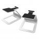 Kanto Elevated Desktop Speaker Stands (S2 Small) - White
