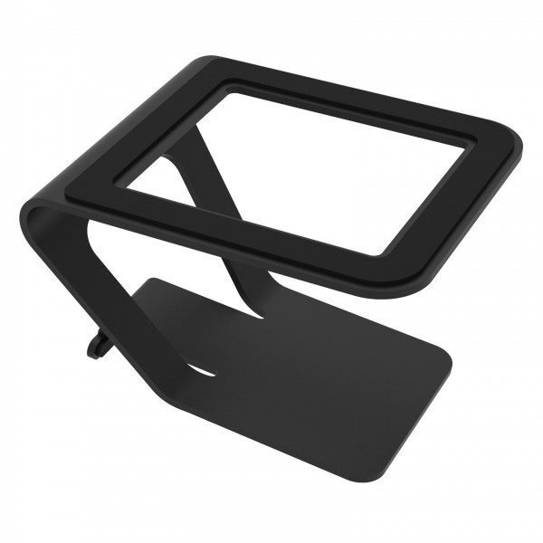 Kanto Desktop Speaker Stands, Black - Single Bottom