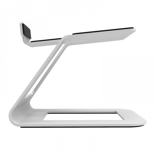SE6 Desktop Stands, White - Side