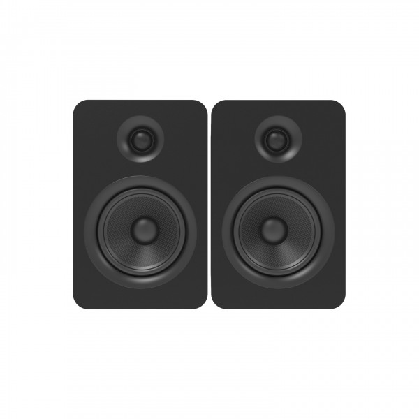 Kanto YU 6" Bookshelf Speakers - Matte Black