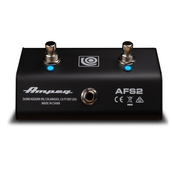 Ampeg 2-Button Footswitch - back