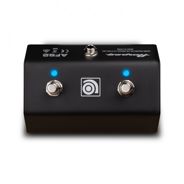 Ampeg 2-Button Footswitch - top