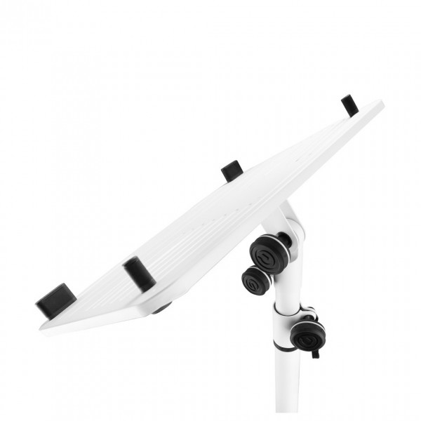 Gravity LTST02W Universal Laptop Stand, White - stand