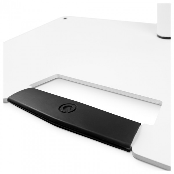 Gravity LTST02W Universal Laptop Stand, White - base