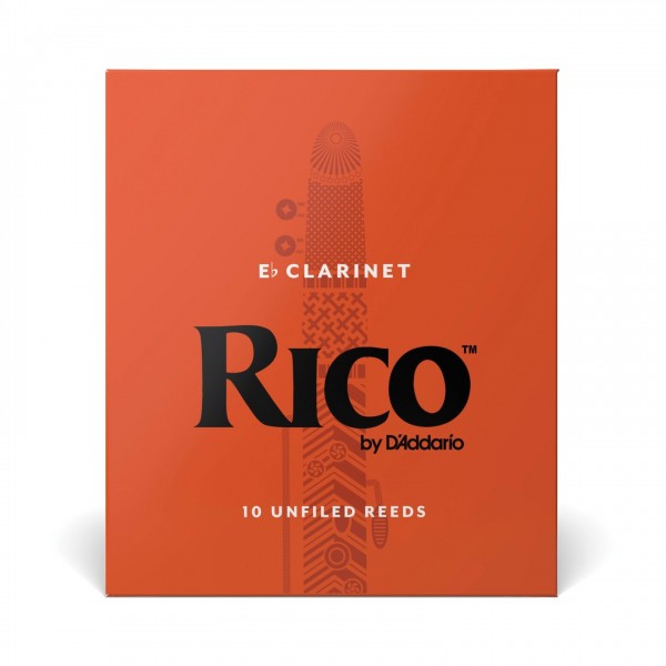 Rico by D'Addario Eb Clarinet Reeds, 3.5 (10 Pack)