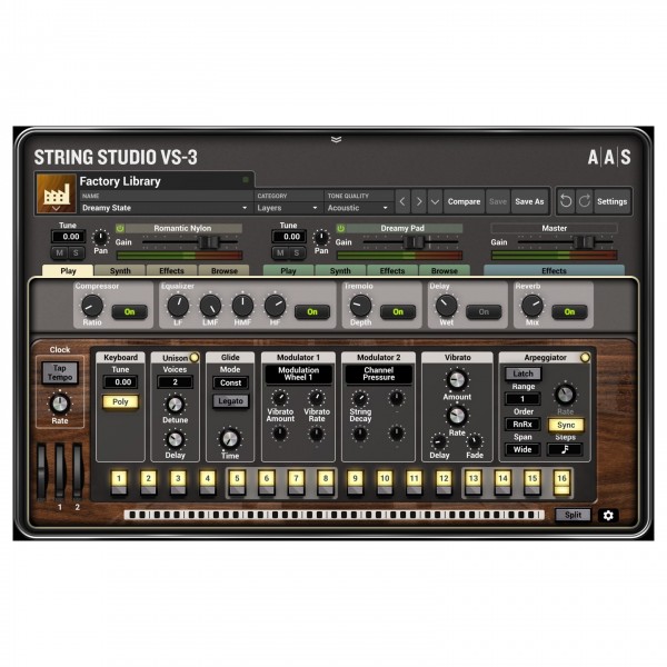 AAS String Studio VS-3, Digital Delivery Screenshot 1