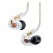Shure SE425 Sound Isolating Earphones with True Wireless, Clear - earphones