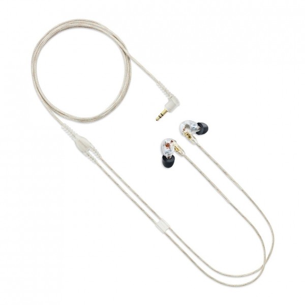 Shure SE425 Sound Isolating Earphones with True Wireless, Clear - lead