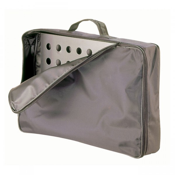 K&M 37885 Ruka Orchestra Music Stand with Carry Case, Perforated Desk