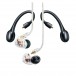 Shure SE535 Sound Isolating Earphones with True Wireless, Clear - BoM