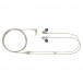 Shure SE535 Sound Isolating Earphones with True Wireless, Clear - wires