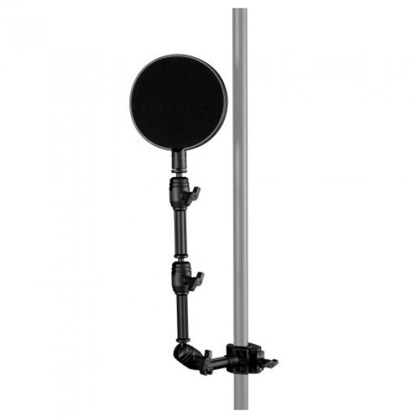 Gravity MA3DAPOP1 Traveller 3D Arm with Pop Filter - Upright, Clamped