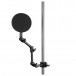 Gravity MA3DAPOP1 Traveller 3D Arm with Pop Filter - Angled 1