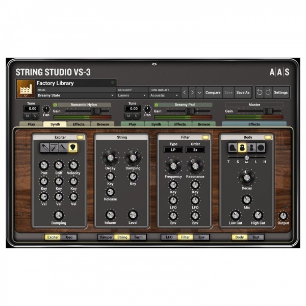 AAS String Studio VS-3+Packs, Digital Delivery Screenshot 2