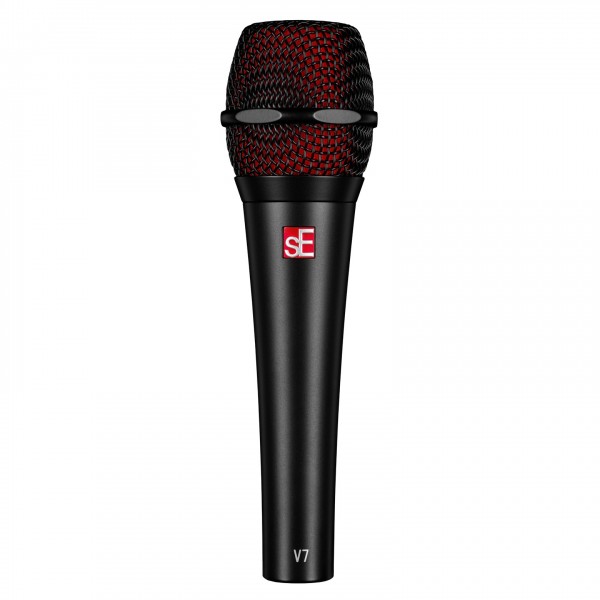 sE Electronics V7 Dynamic Microphone, Black - Front