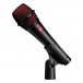 V7 Dynamic Microphone, Black - Side with Clip