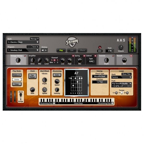 AAS Strum GS-2, Digital Delivery Electric Play
