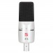 sE Electronics X1 A Condenser Microphone, White/ Black - Front