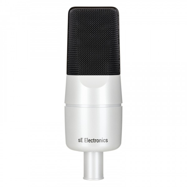X1 A Microphone, White/Black - Rear