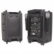 QTX PAV10 Portable PA Set with UHF Mics & Bluetooth - Back