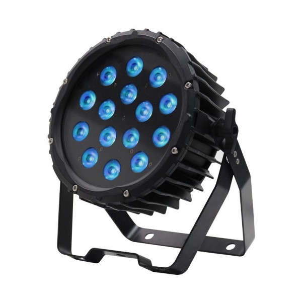 LEDJ Spectra Par 15Q8 Exterior Fixture - ground on