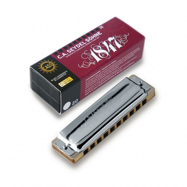 Seydel 1847 Classic Paddy Richter Harmonica, D